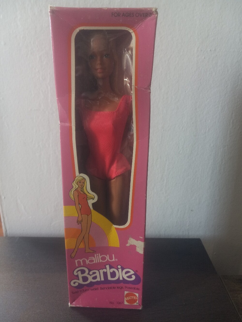1975 Malibu Barbie Doll No.1067 Nib